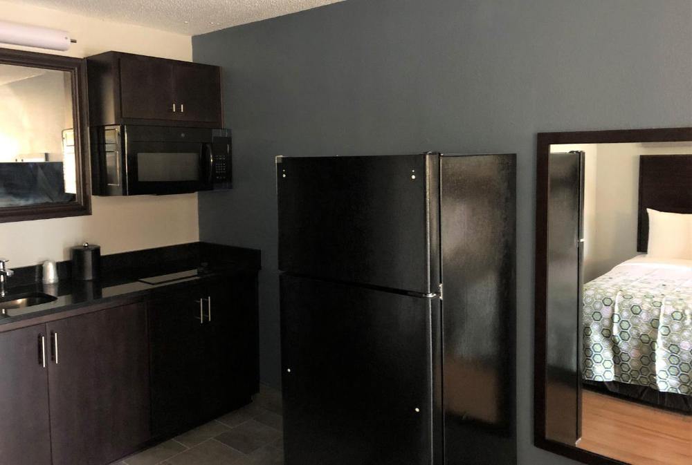 Studio King Room Disability Access Roll-In Shower Non-Smoking interior